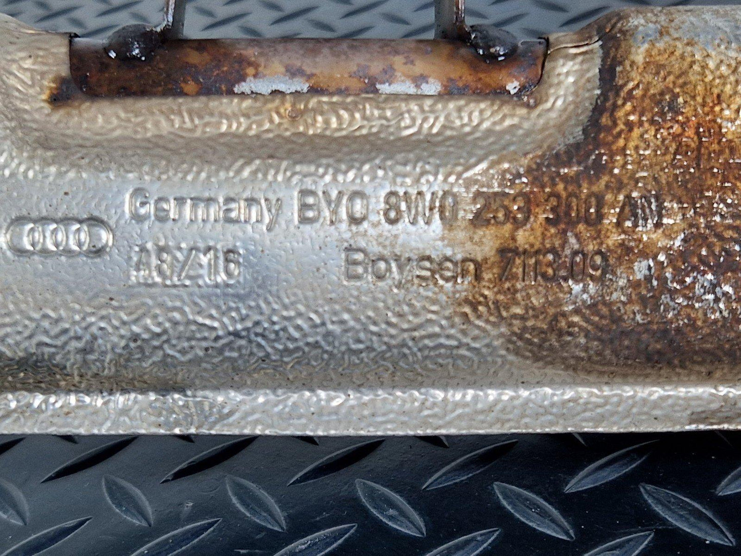 16-24 AUDI A5 F5 COUPE OEM EXHAUST FLEXIBLE PIPE 8W0253300AN