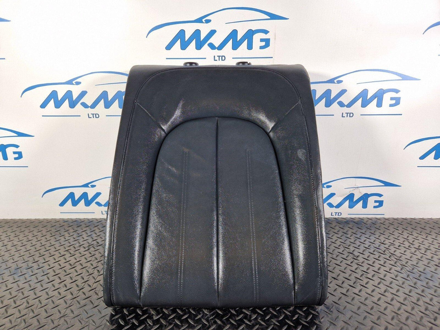 12-18 AUDI A6 C7 SALOON REAR LEFT N/S/R BLACK LEATHER BACKREST SEAT
