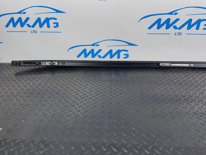 16-22 BMW X1 F48 GENUINE LEFT N/S ROOF RAIL BLACK 7356435