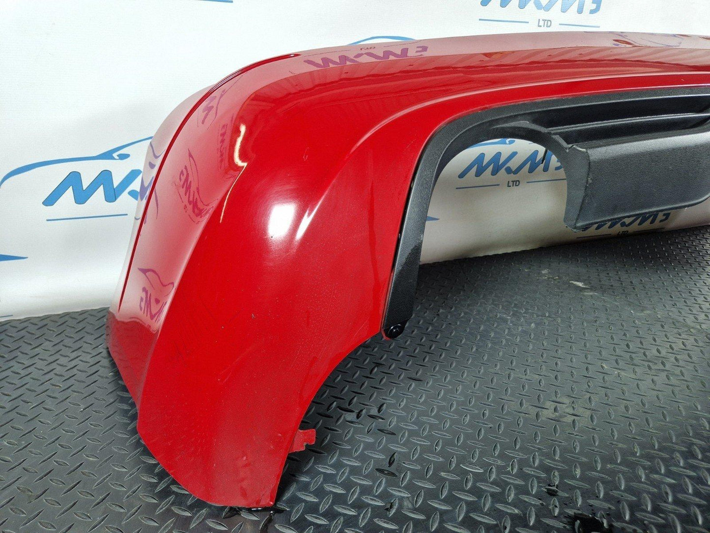12-18 MERCEDES BENZ B-CLASS W246 SPORT COMPLTE REAR BUMPER JUPITER RED 589