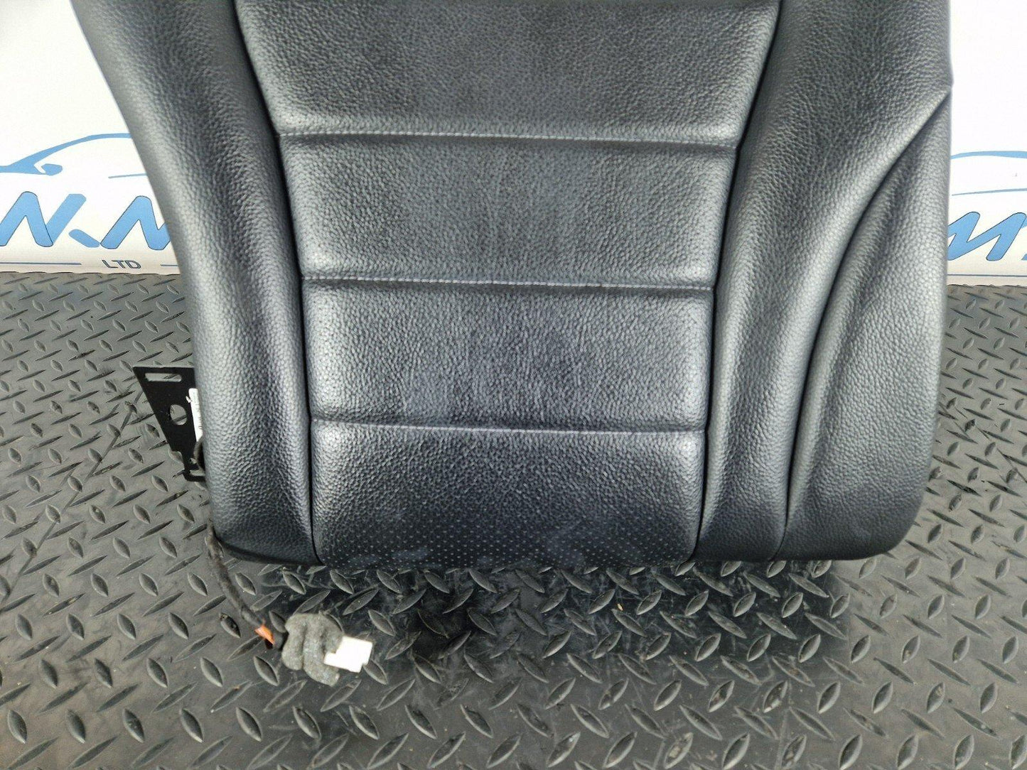 14-21 MERCEDES BENZ C300h W205 OEM REAR RIGHT SEAT BLACK LEATHER BACKREST