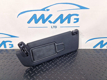 10-18 AUDI A7 4G S-LINE SUN VISOR MIRROR PANEL LEFT N/S BLACK 4G0857551