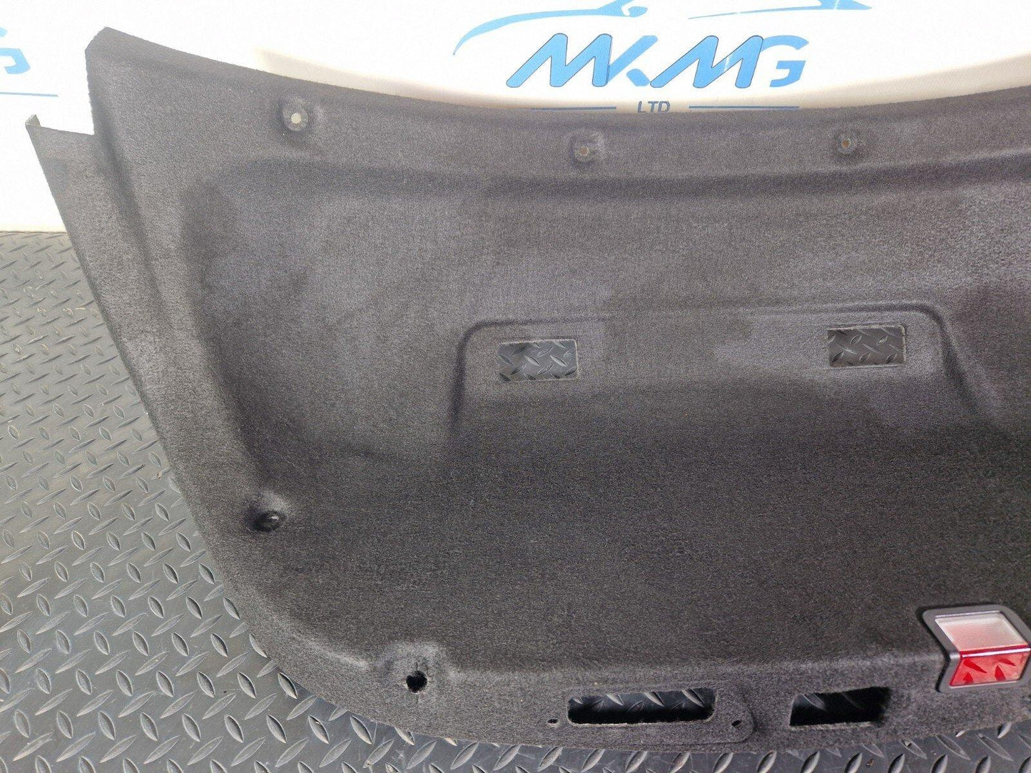 14-21 MERCEDES C200 W205  TAILGATE BOOTLID CARD COVER CARPET LINER A2056908504