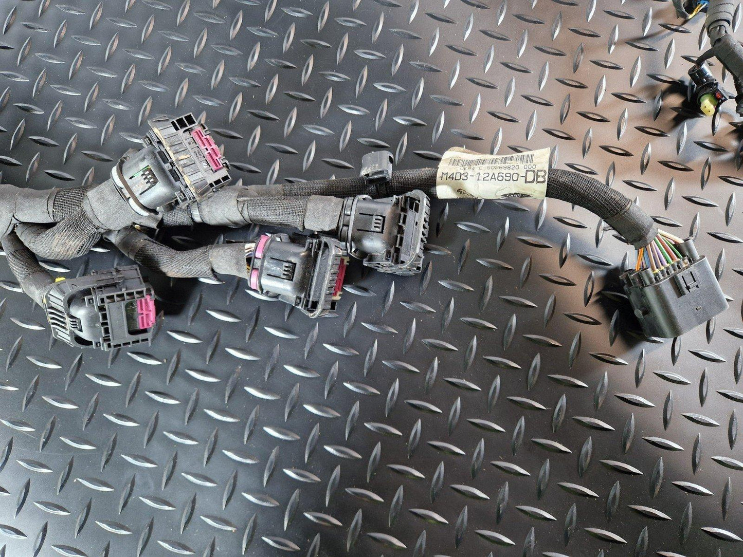 19-ON RANGE ROVER EVOQUE L551 DIESEL ENGINE WIRING LOOM HARNESS M4D312A690DB