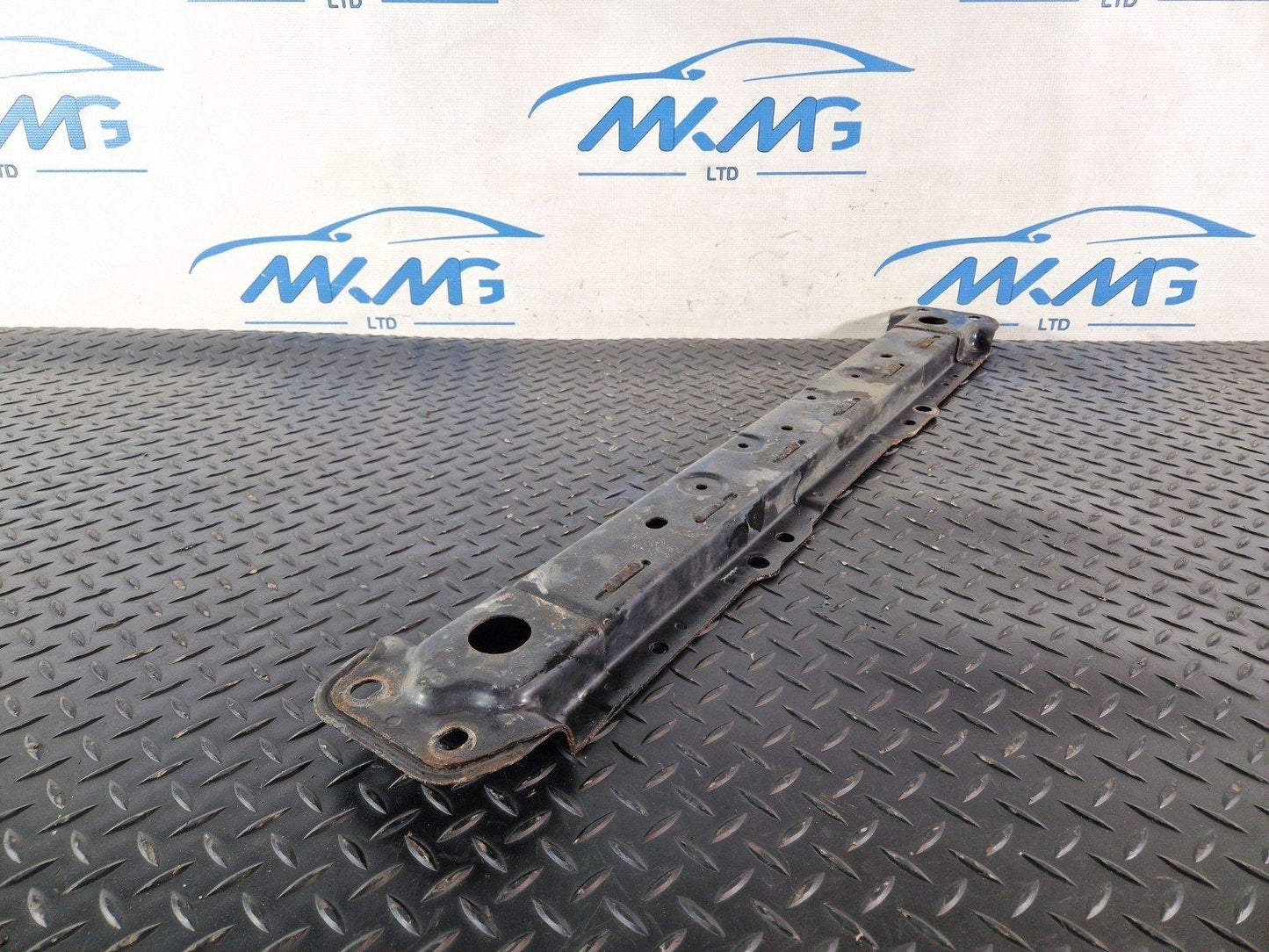 16-20 AUDI Q7 4M 3.0 DIESEL CRTC OEM REAR REINFORCEMENT BRACE BAR 4M0801387A