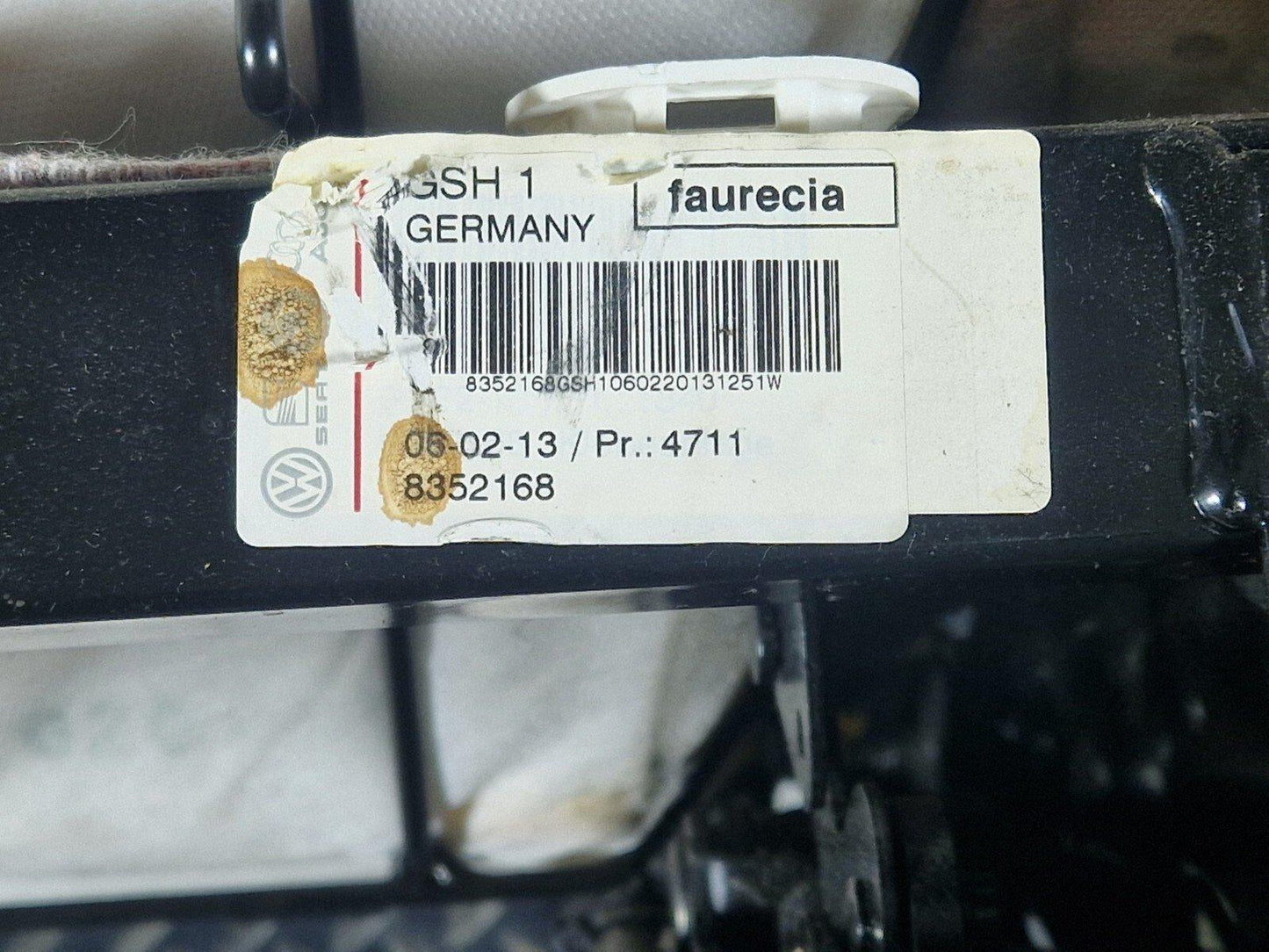 10-15 AUDI Q7 4L GENUINE REAR RIGHT DRIVERS SIDE SEAT