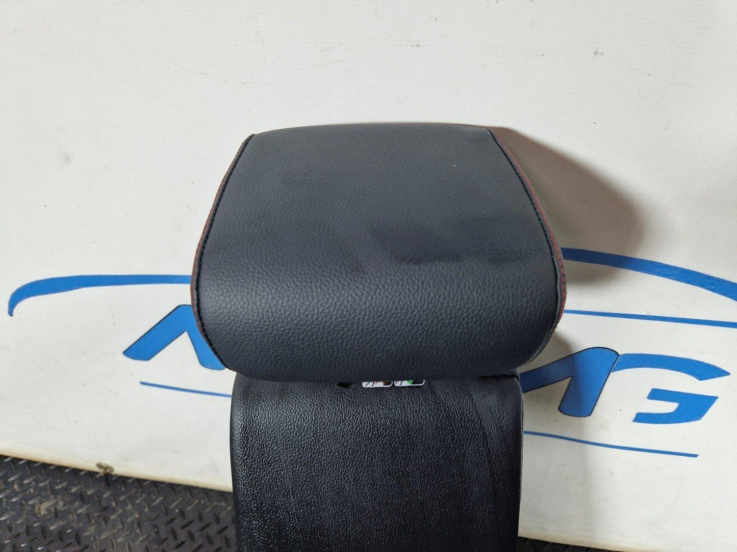 18-ON MERCEDES BENZ A CLASS W177 AMG REAR SEAT LEATHER ARMREST WITH HEADREST