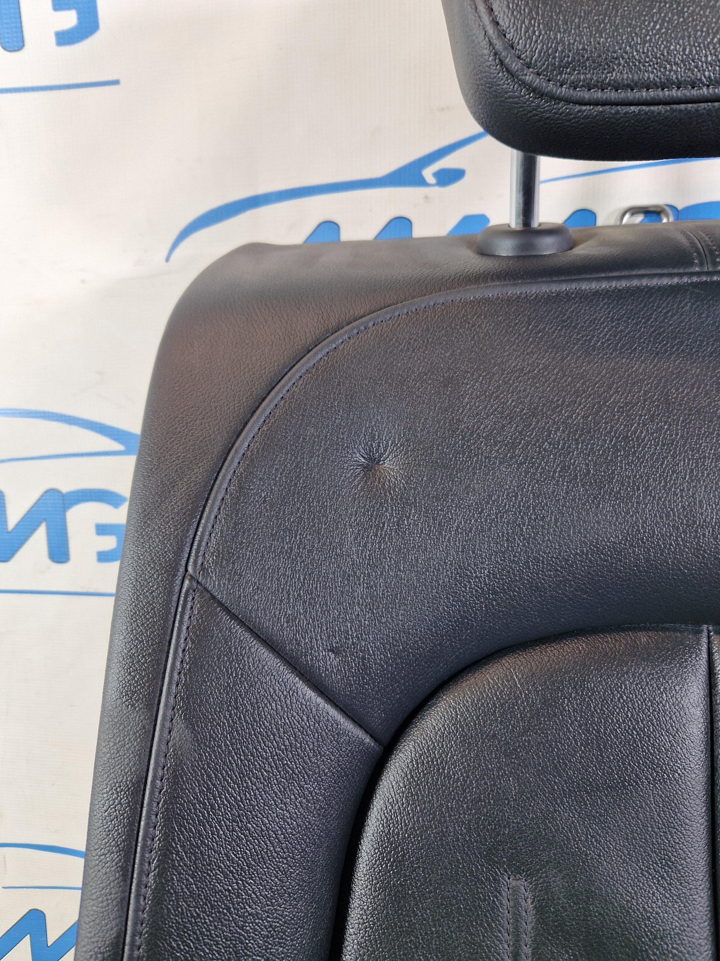 Audi A6 Allroad C7 REAR LEFT N/S/R BLACK LEATHER SEAT BACKREST