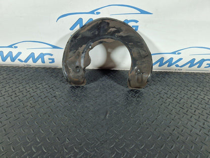 10-17 AUDI A8 4H FRONT RIGHT O/S BRAKE DISC COVER PLATE GUARD 4H0615312