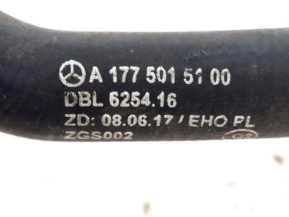 19-ON MERCEDES BENZ A CLASS EQ W177 WATER COOLANT PIPE A1775015100