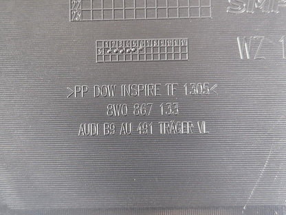 16-19 AUDI A4 B9 GENUINE FRONT LEFT N/S DOOR CARD PANEL CLOTH 8W0867133