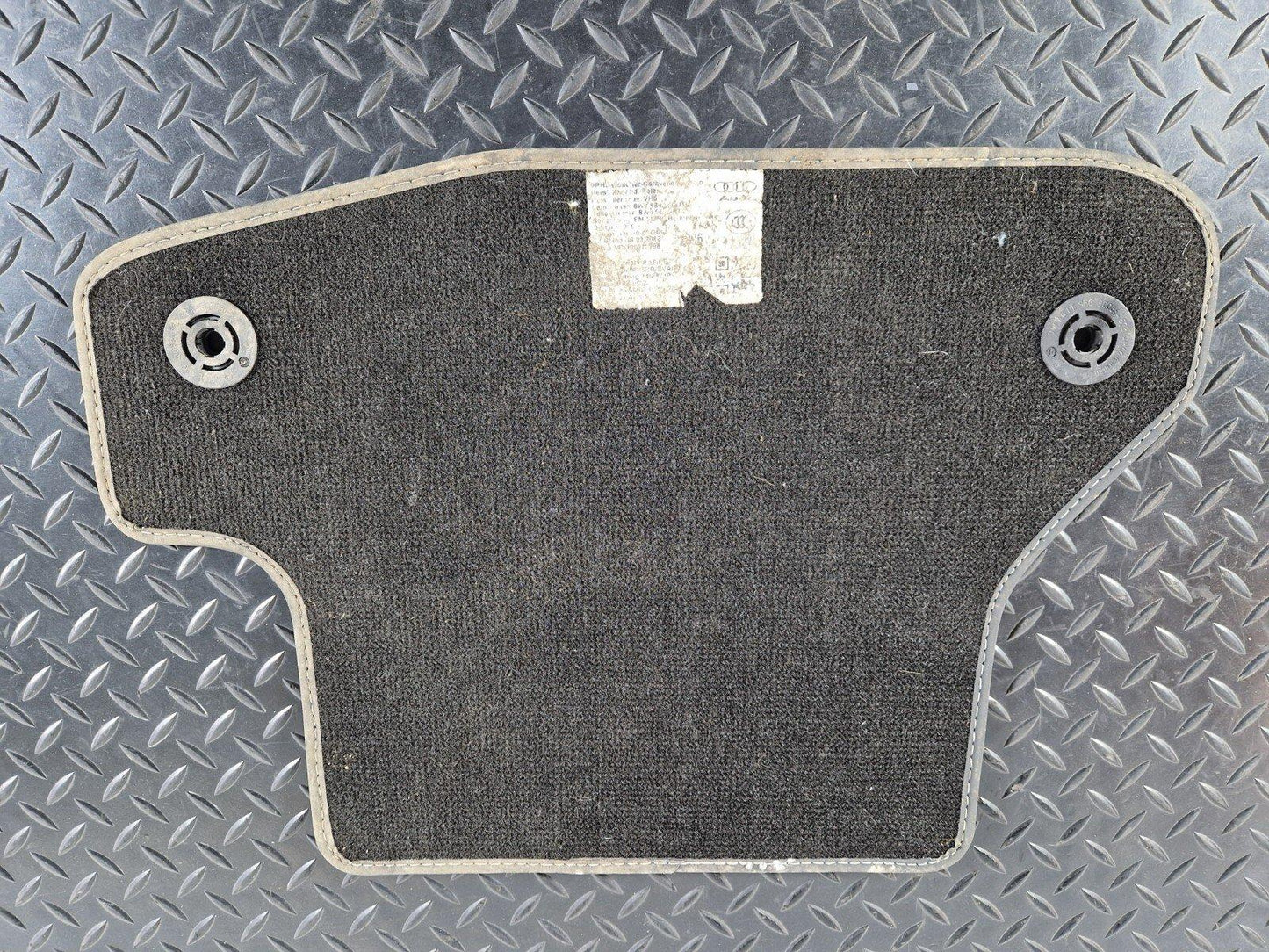 17-20 AUDI A5  REAR FLOOR MAT SET (2x) 8W6864450