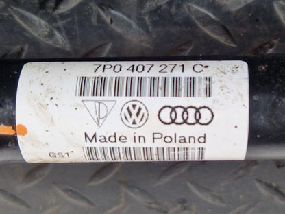 10-18 VW TOUAREG 7P 3.0 TDI V6 FRONT LEFT OR RIGHT DRIVESHAFT 7P0407271C