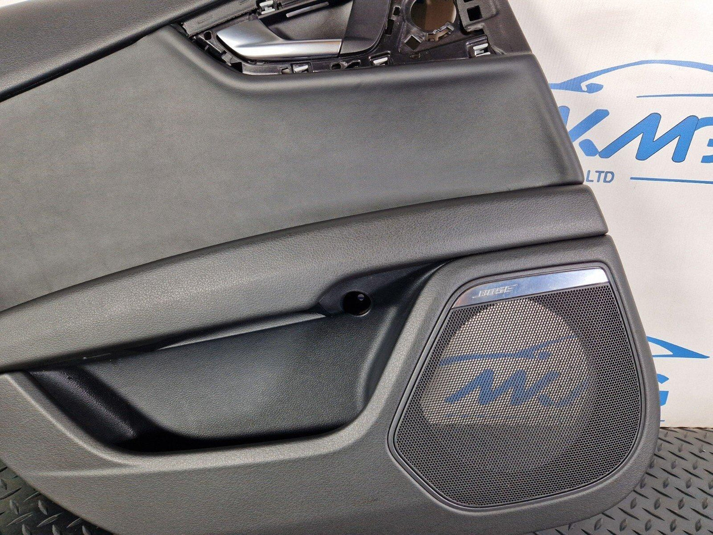 10-18 AUDI A7 4G S-LINE RHD REAR LEFT /PASSENGER NSR LEATHER DOOR CARD 4G8867305