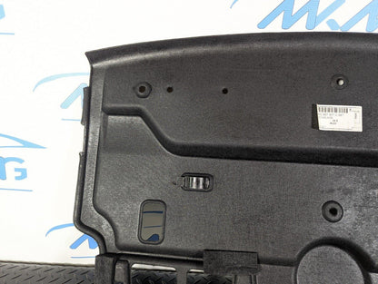 10-17 AUDI A8 4H  REAR BOOT TOP LINER CARPET PANEL 4H0867437C