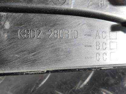 Land Rover Range Rover Evoque Front Right Upper Fender Trim Damaged K8D2280B10AC