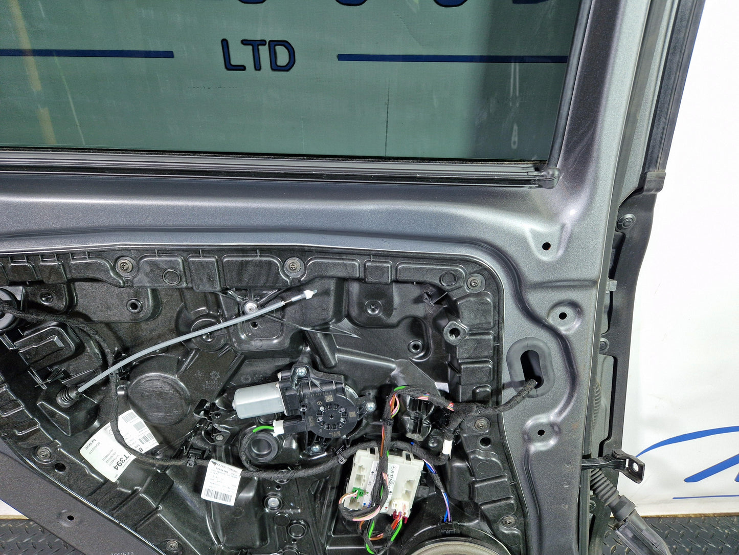 Mercedes-Benz B200d B-Class W247 Rear Left N/S/R Complete Door In Grey 787
