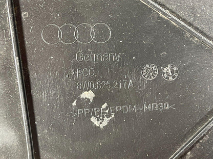 16-19 AUDI A4 B9 S-LINE GENUINE REAR LEFT SIDE UNDERTRAY COVER 8W0825217A