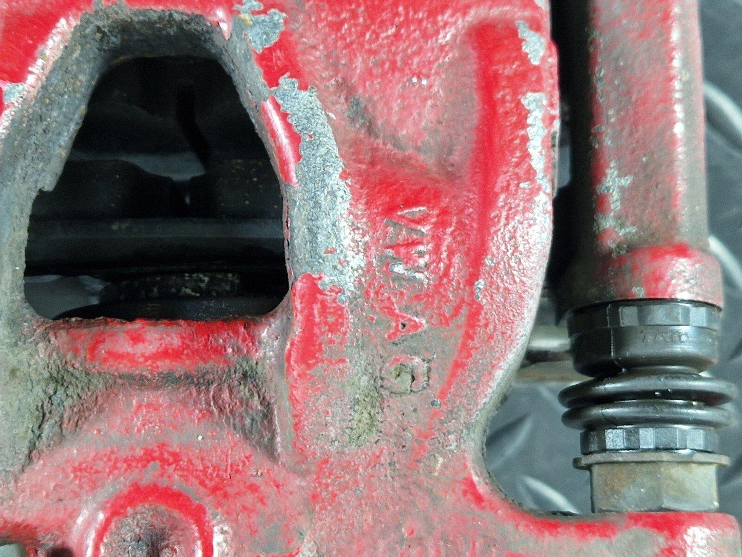 16-19 AUDI A4 B9 REAR LEFT PASSENGER SIDE N/S ELECTRIC BRAKE CALIPER 8W0405AT