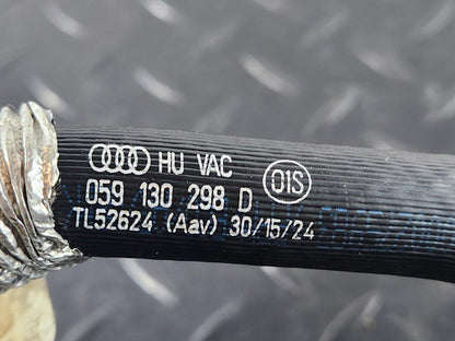 16-20 AUDI Q7 4M 3.0 TDI CRTC FUEL RETURN PRESSURE LINE PIPE 059130298