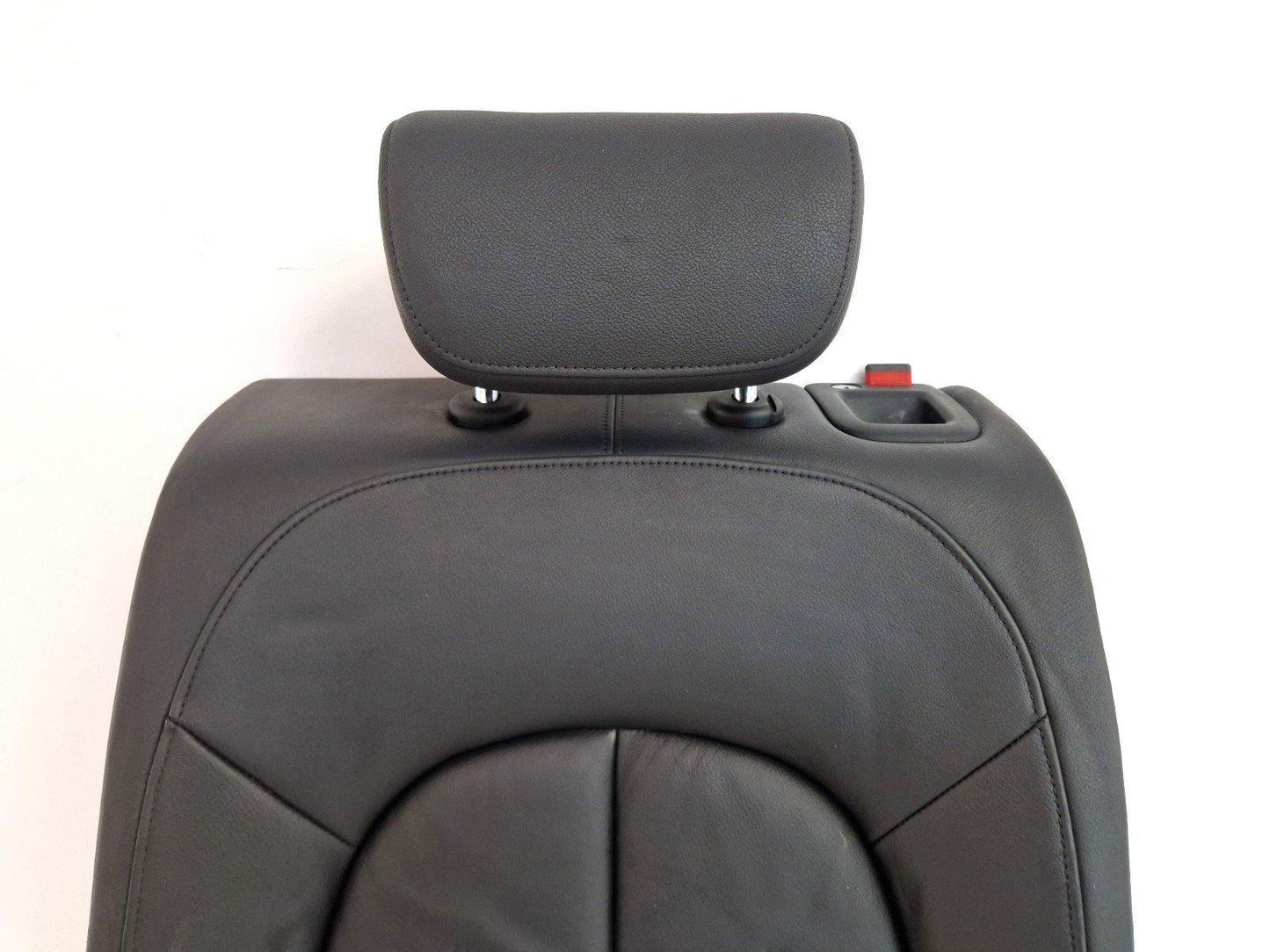 12-18 AUDI A6 C7 REAR LEFT N/S/R BLACK LEATHER BACKREST SEAT