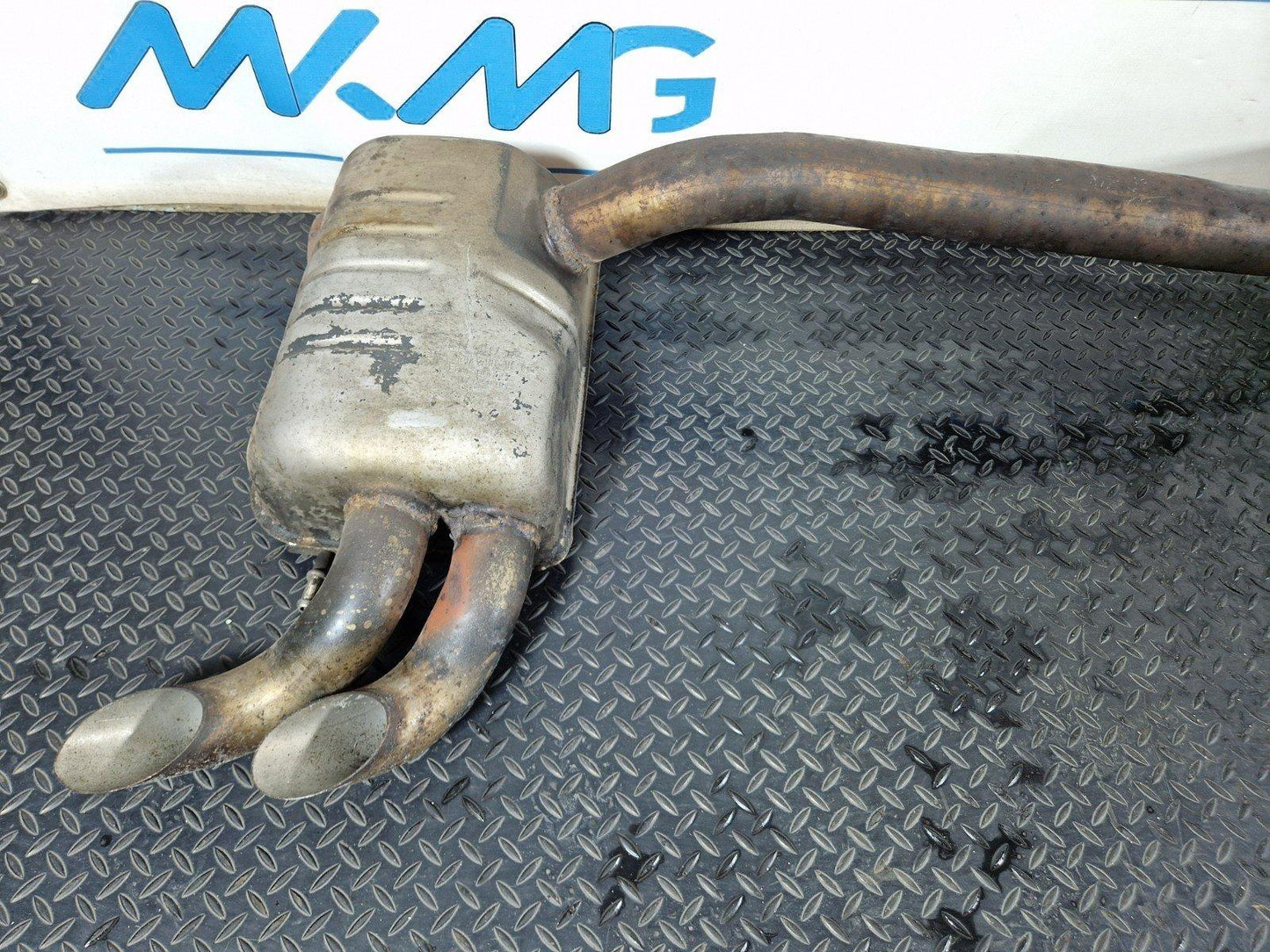 11-19 MERCEDES AMG ML GLE 350CDI COMPLETE EXHAUST SYSTEM A1664901015 A1664901036