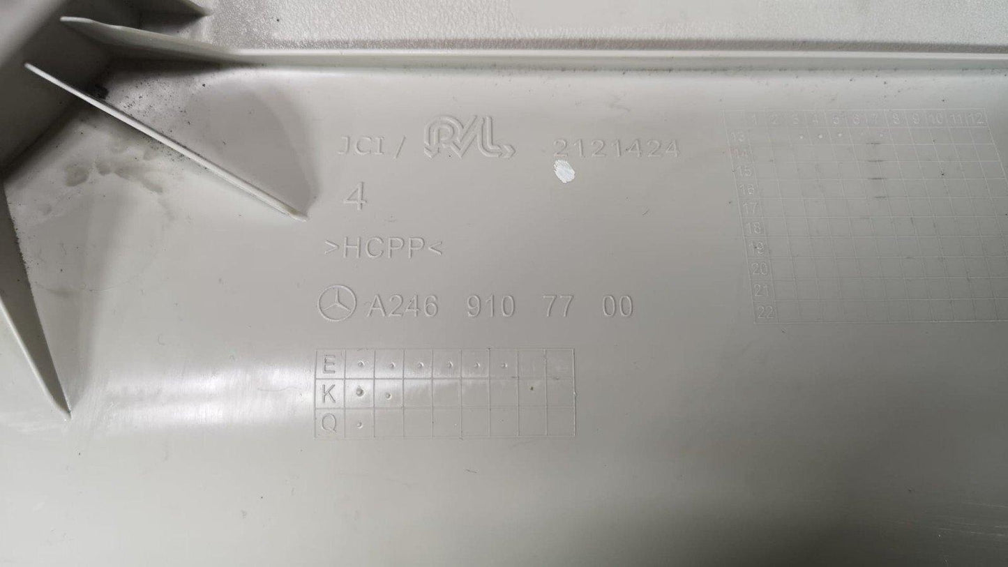 13-19 MERCEDES CLA W117 C117 FRONT RIGHT DRIVER SIDE SEAT BACK TRIM A2469107700