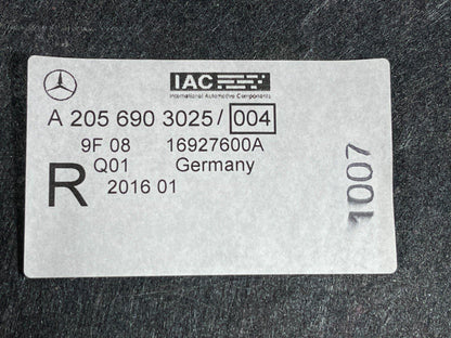 14-21 MERCEDES BENZ C CLASS W205 GENUINE REAR RIGHT O/S BOOT PANEL A2056903025