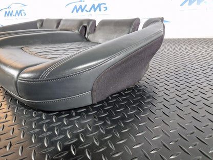 16-23 AUDI S5 COUPE REAR BLACK LEATHER COMFORT SEAT BENTCH 8W6885283D