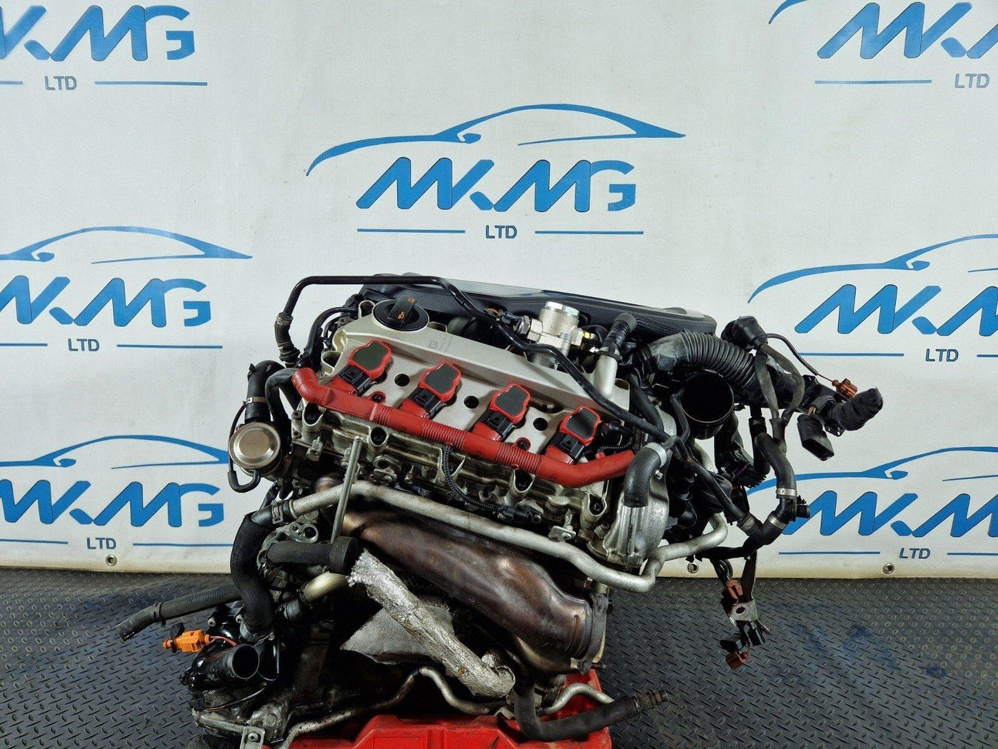 10-17 AUDI A8 4H 4.2 V8 CDRA PETROL GENUINE COMPLETE ENGINE (PLUG&PLAY)