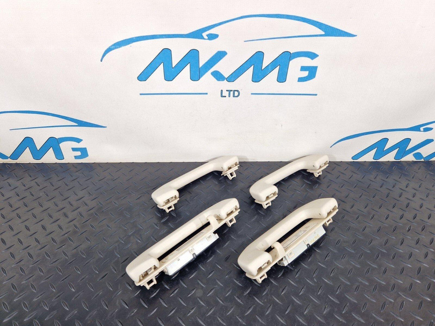 14-21 MERCEDES-BENZ C250 W205 FULL SET OF INTERIOR ROOF GRAB HANDLES A0998150039