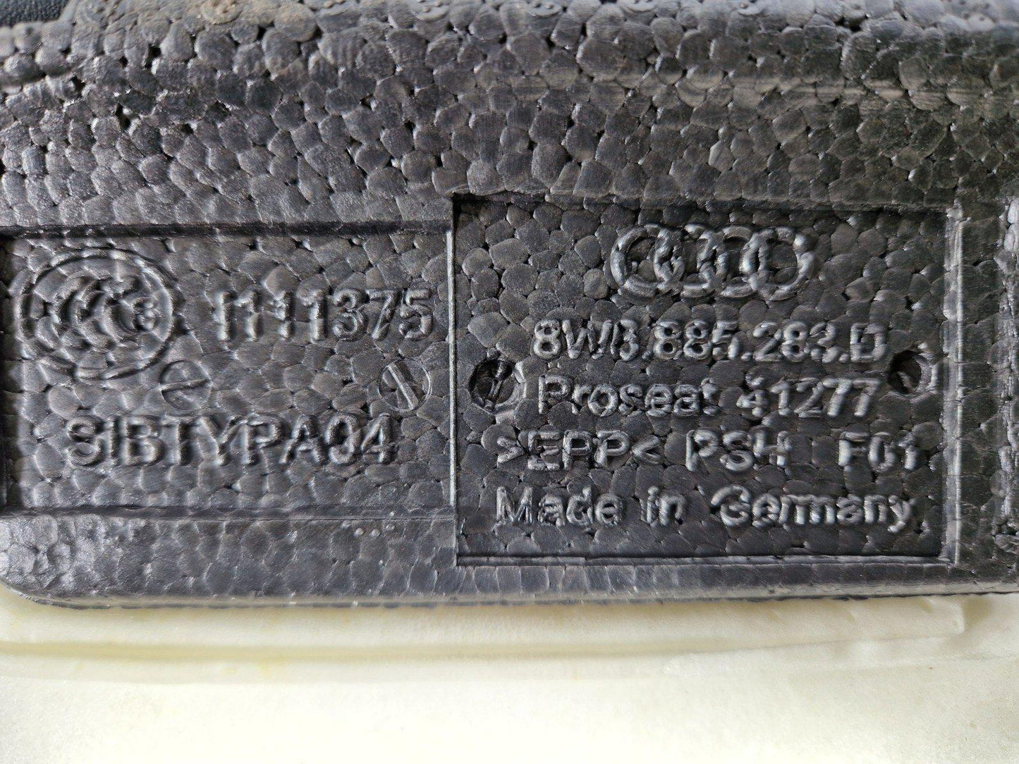 17-24 AUDI S5 F5 OEM REAR BLACK LEATHER COMFORT SEAT BENCH 8W6885079B 8W6885079