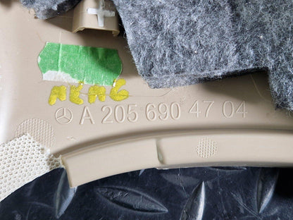 14-21 MERCEDES BENZ W205 ESTATE  REAR C-PILLAR TRIM PANEL LEFT SIDE A2056904704