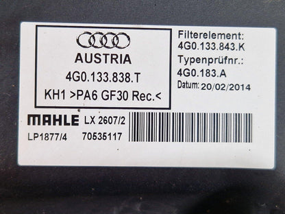 17-24 AUDI S5 F5 2.0 DIESEL CGLC/CGL GENUINE AIR FILTER HOUSING BOX 4G0133838T