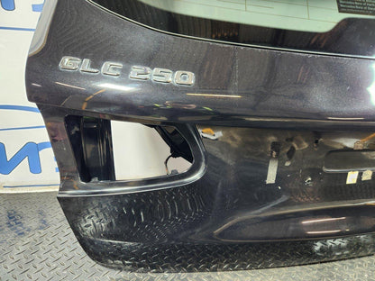 16-22 MERCEDES BENZ X253 REAR TAILGATE BOOTLID WITH GLASS IN OBSIDIAN BLACK 197