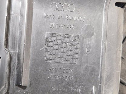 15-18 AUDI A7 4G GENUINE OEM FRONT LEFT N/S RADIATOR AIR GUIDE 4G8121284T