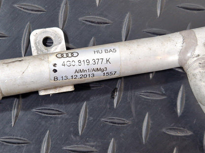 10-18 AUDI A7 4G S-LINE AUTO WATER COOLANT HOSE PIPE LINE 4G0819377K