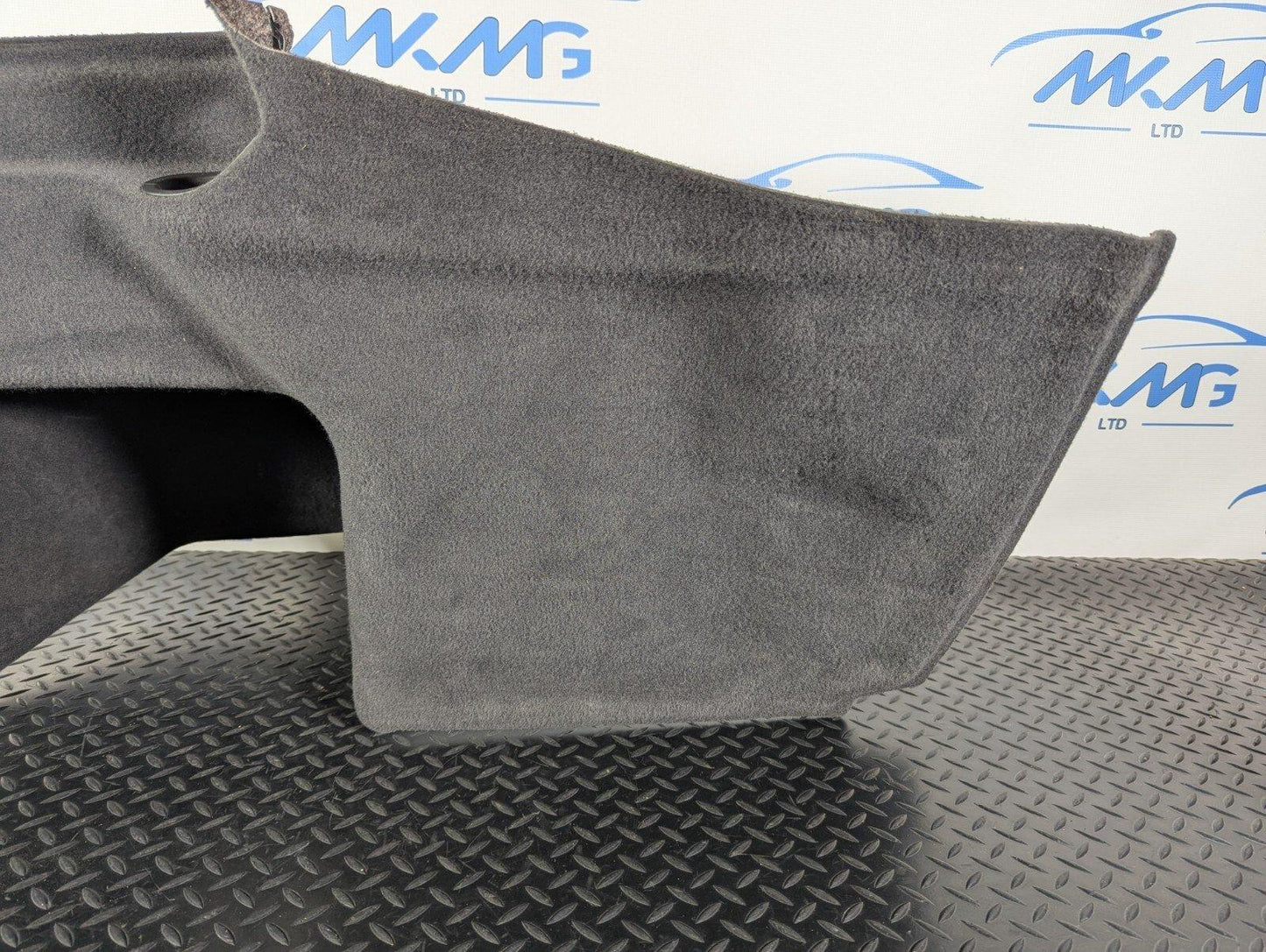 10-17 AUDI A8 4H REAR LEFT NSR BOOT SIDE TRUNK CARPET PANEL 4H0863879F