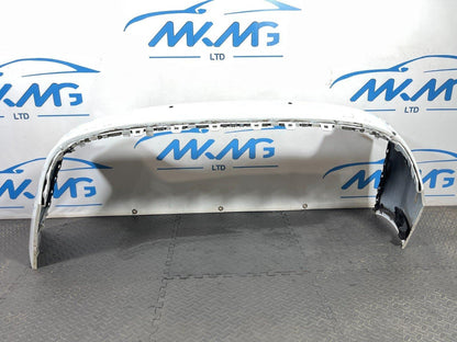 16-19 AUDI A4 B9 ULTRA SE GENUINE REAR BUMPER IN WHITE (DAMAGED)