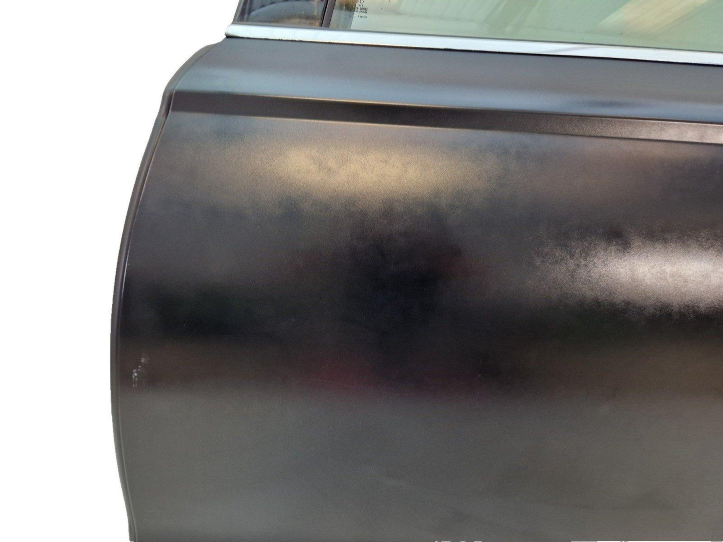 12-18 AUDI A6 C7 SALOON REAR LEFT N/S COMPLETE DOOR IN BLACK (NEEDS REPAINTING)
