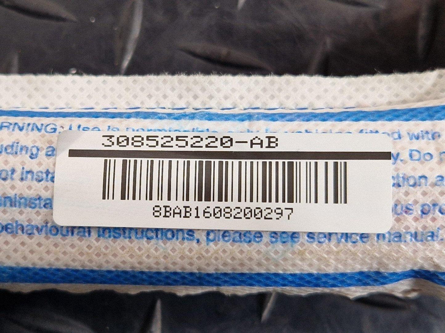BMW 2 SERIES GRAN TOURER F46 ROOF AIRBAG CURTAIN LEFT PASSENGER SIDE 84732905107