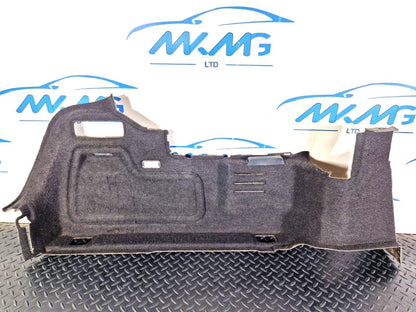 12-17 AUDI S5 CONVERTIBLE LEFT REAR INTERIOR BOOT SIDE PANEL 8F0863879B