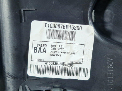 11-19 MERCEDES BENZ ML W166 AIR DISTRIBUTION AIR DUCT INTERIOR A1668301600