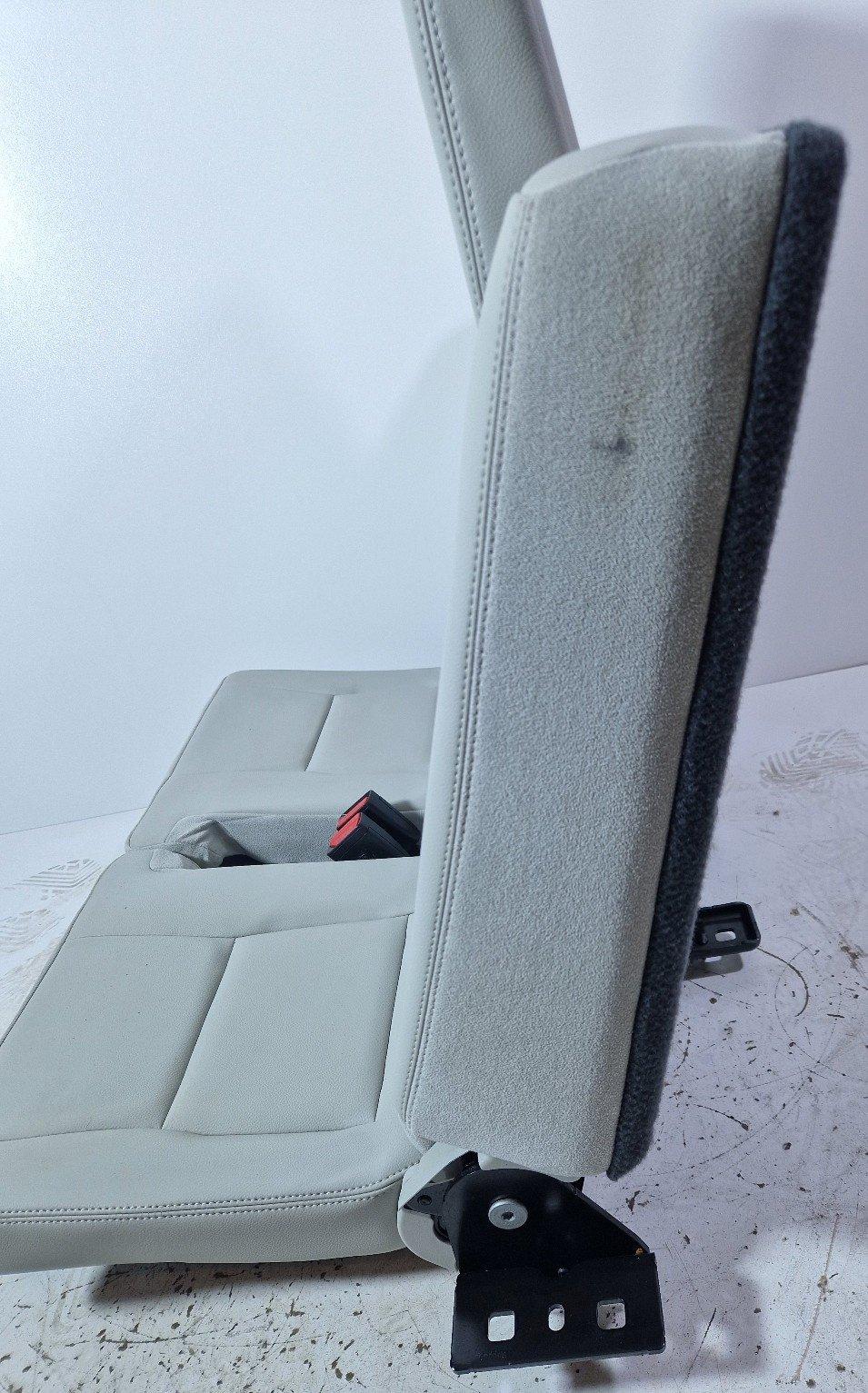 14-19 LAND ROVER L550 DISCOVERY SPORT 3RD ROW REAR SEAT SET IN GREY LEATHER