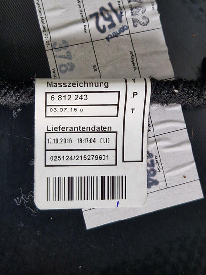 14-21 BMW 2 SERIES GRAN TOURER F46 GENUINE REAR RIGHT O/S DOOR CARD 7426538