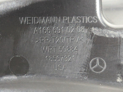 11-19 MERCEDES BENZ ML W166 GENUINE REAR RIGHT SIDE SEAL TRIM A1666910208
