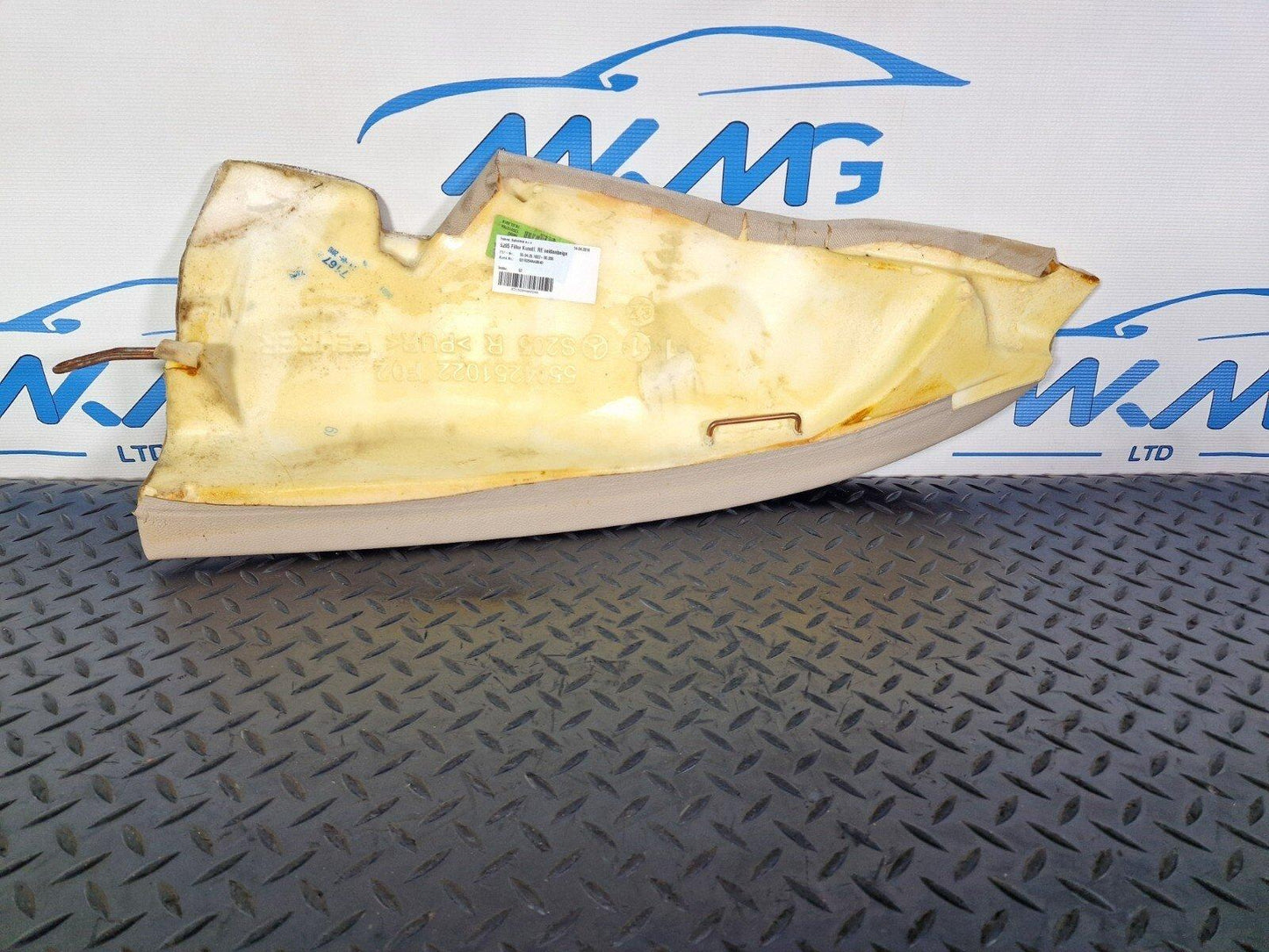 14-21 MERCEDES BENZ W205 OEM REAR SEAT BOLSTER PANEL RIGHT SIDE 5504251022
