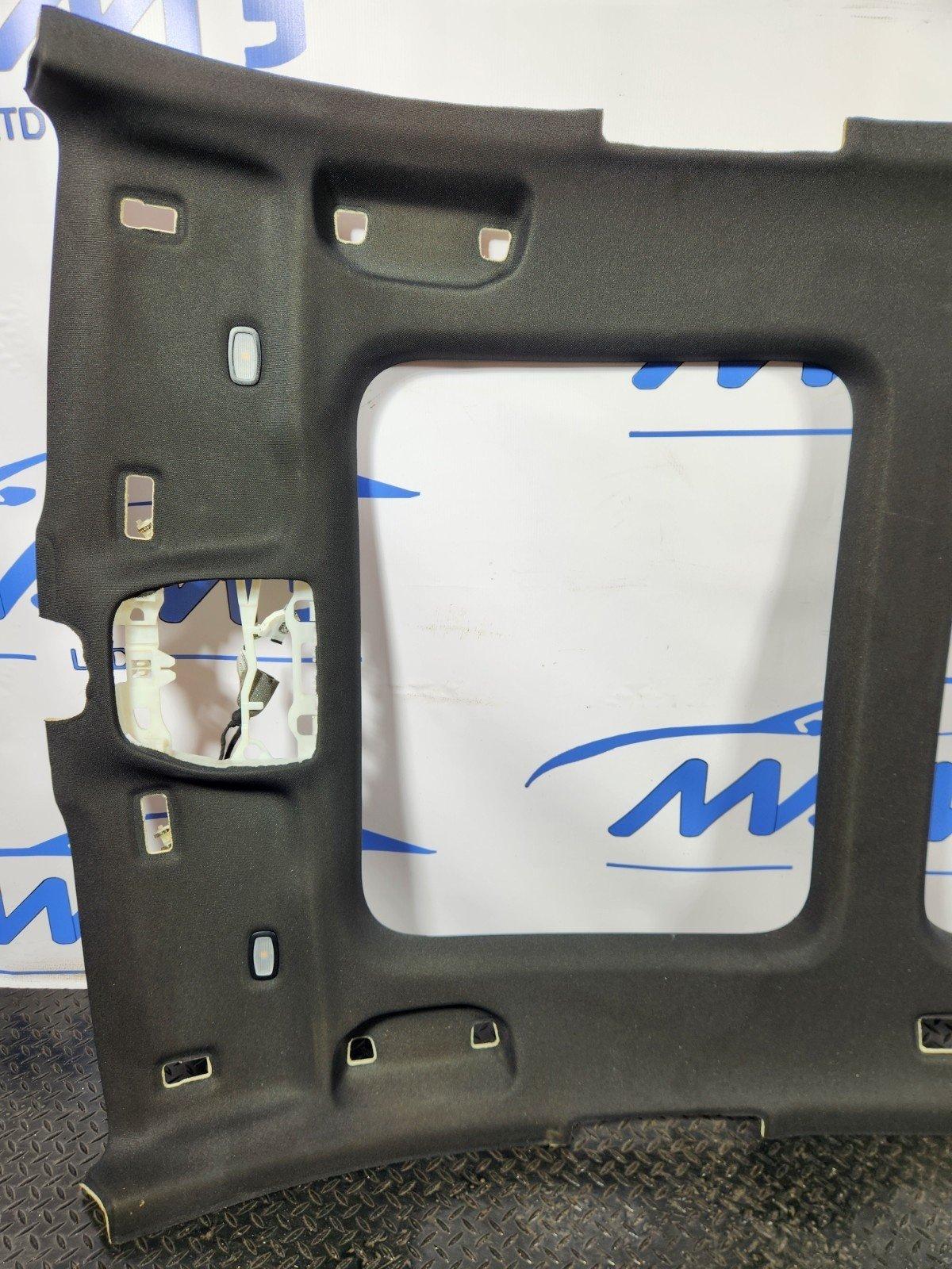 16-22 MERCEDES BENZ X253 GENUINE HEADLINER INTERIOR ROOF LINING IN BLACK
