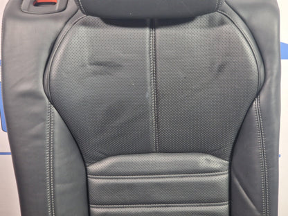 Rover Evoque L538 Genuine rear right o/s black leather backrest seat