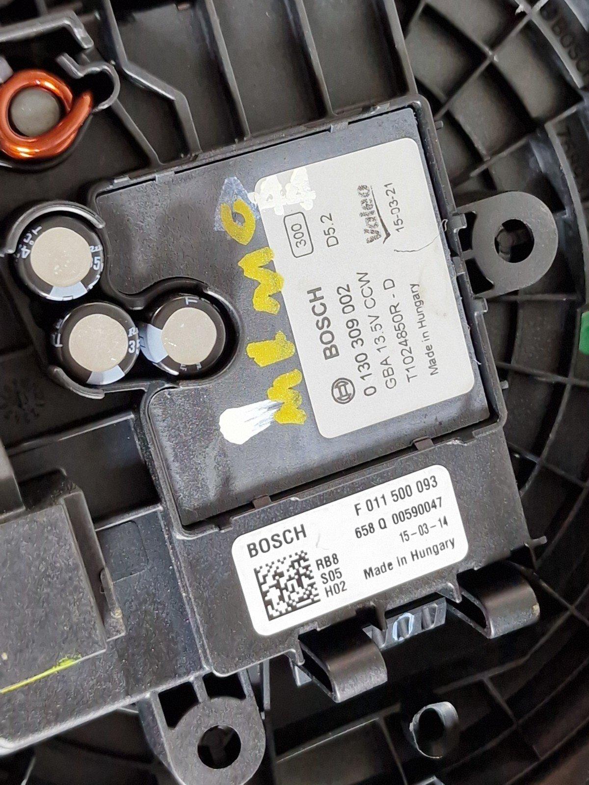 MERCEDES-BENZ C-CLASS C250D W205 HEATER MATRIX CORE & A/C CONTROL MODULE ECU